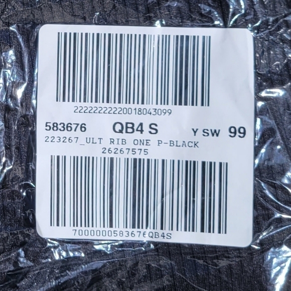 VS PINK STRAPPY SIDE RIBBED ONE PIECE▪︎S - Picture 11 of 11